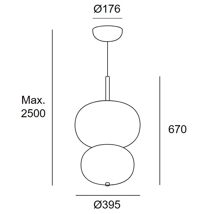 Ilargi Doble Lamp