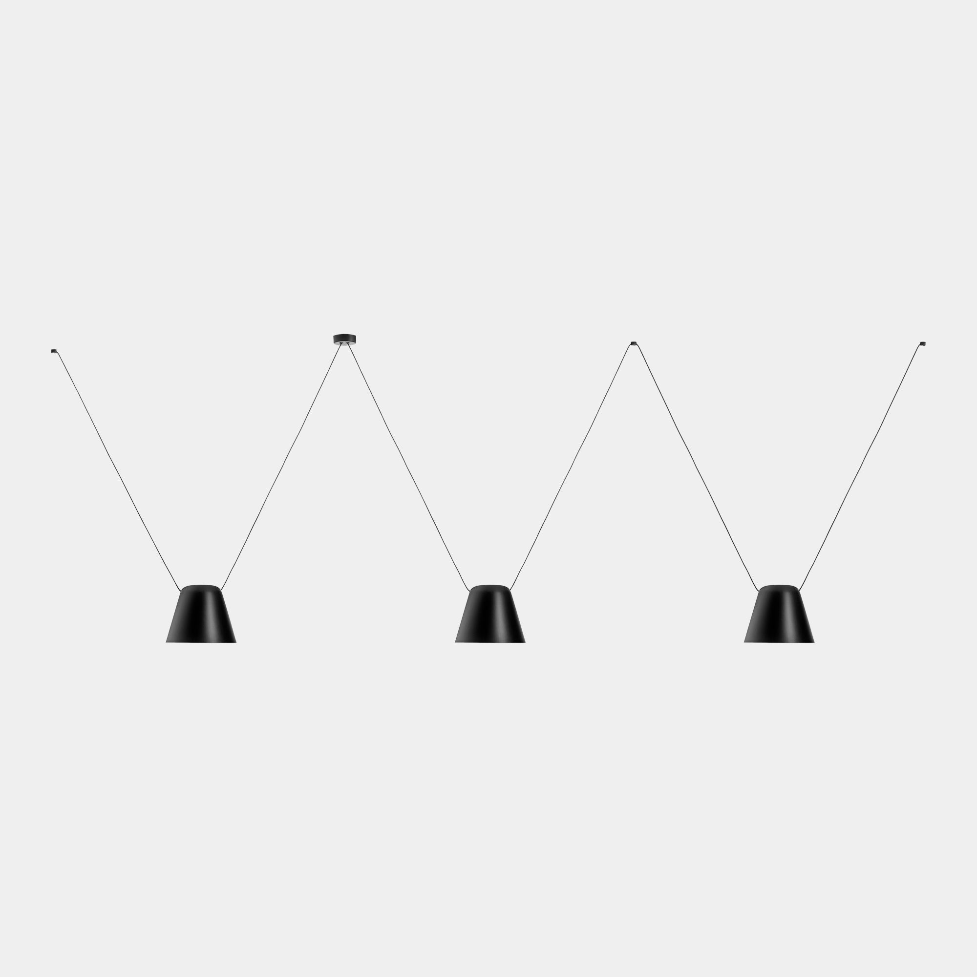 Attic 3 bodies Conic Shape 1200mm