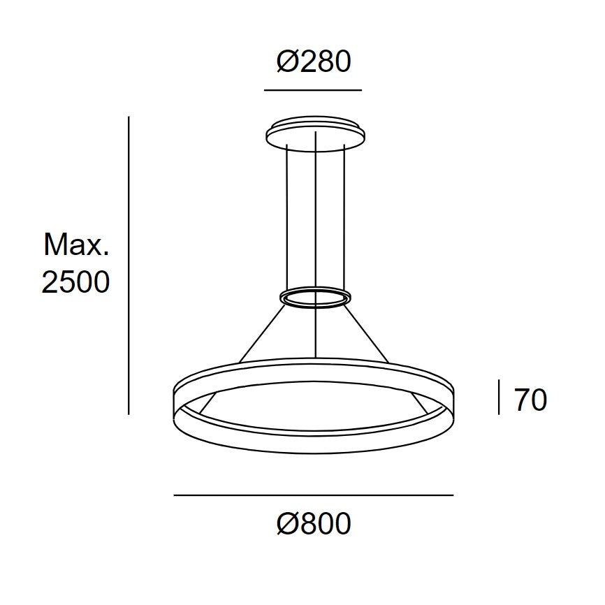 Circ Round Ø800