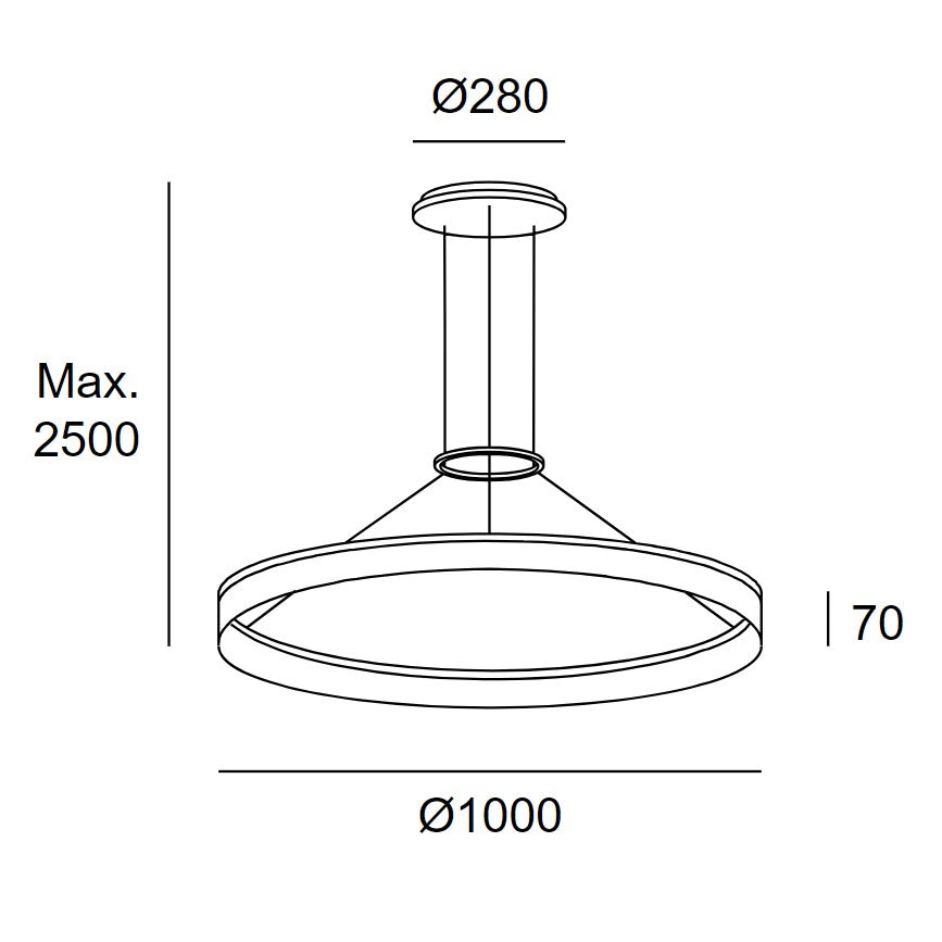 Circ Round Ø1000