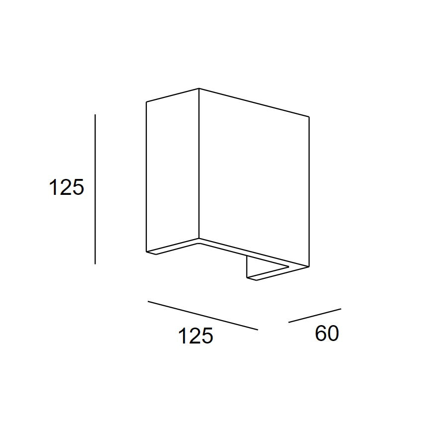 Ges Deco Rectangular 125mm