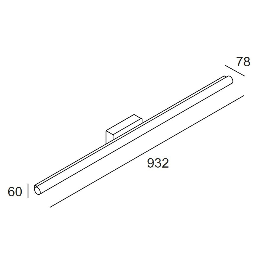 Toilet Slim 932mm